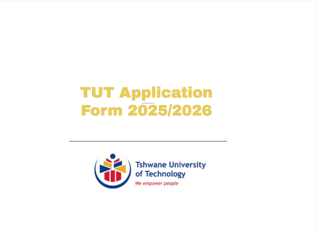 TUT Application Form 2025/2026 TUT Online Applications 2024