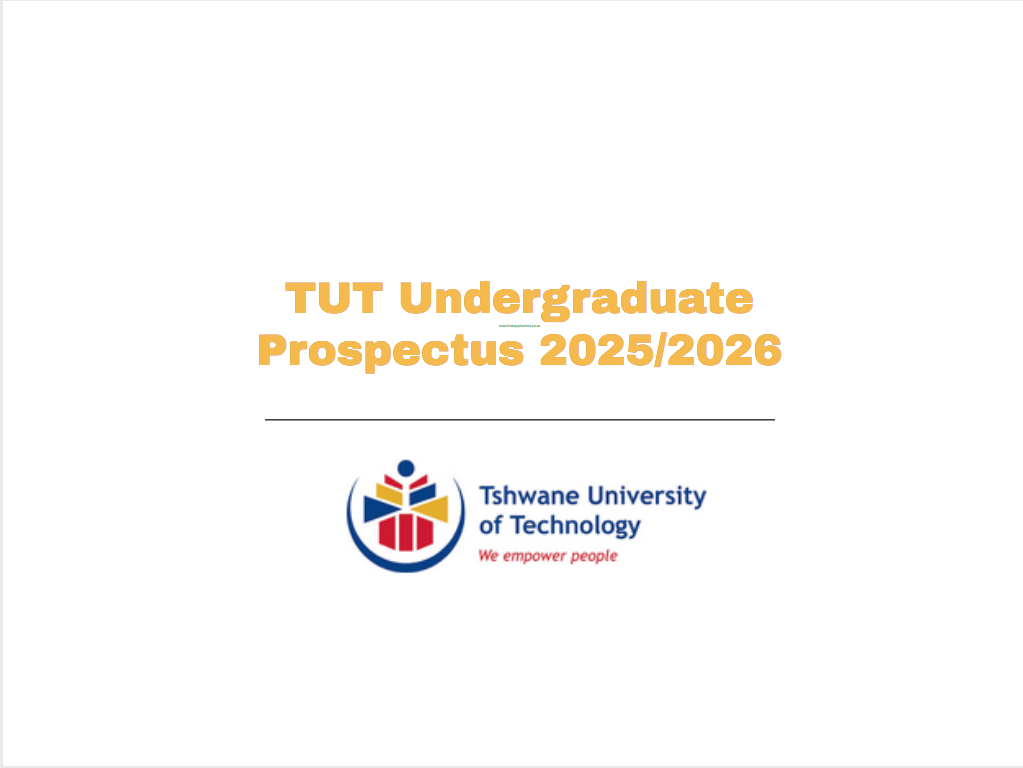 TUT Undergraduate Prospectus 2025/2026 - TUT Online Applications 2024