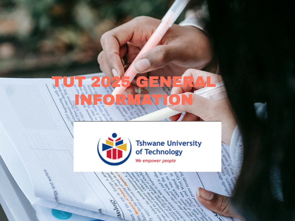 TUT 2025 GENERAL INFORMATION TUT Online Applications 2024